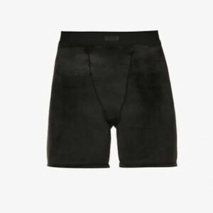 SKIMS VELOUR BIKE SHORT | SOOT